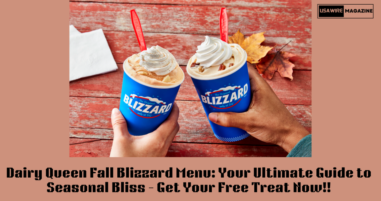 Dairy Queen Fall Blizzard Menu