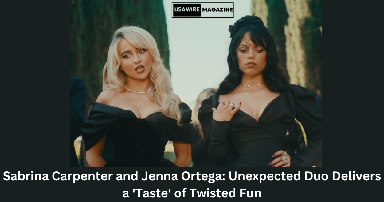 Sabrina Carpenter and Jenna Ortega: Unexpected Duo Delivers a ‘Taste’ of Twisted Fun