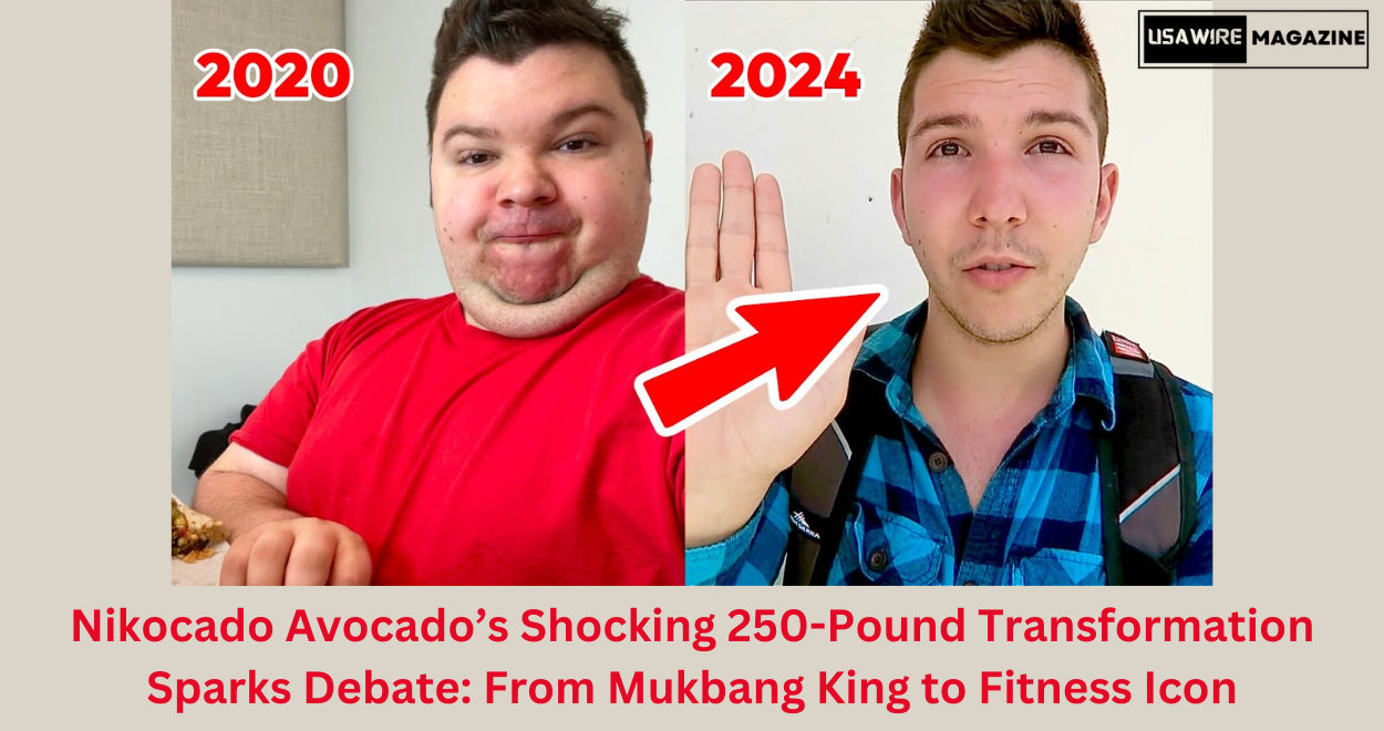 Nikocado Avocado’s Shocking 250-Pound Transformation Sparks Debate: From Mukbang King to Fitness Icon