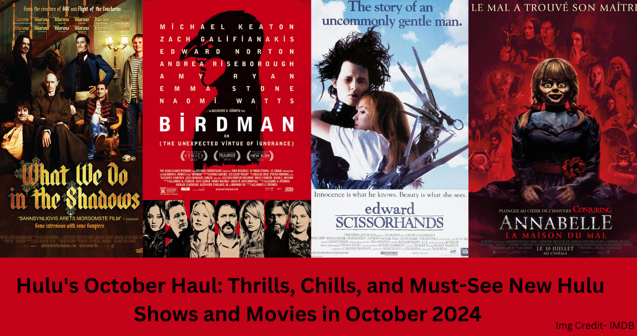 Hulu’s October Haul: Thrills, Chills, and Must-See New Hulu Shows and Movies in October 2024 